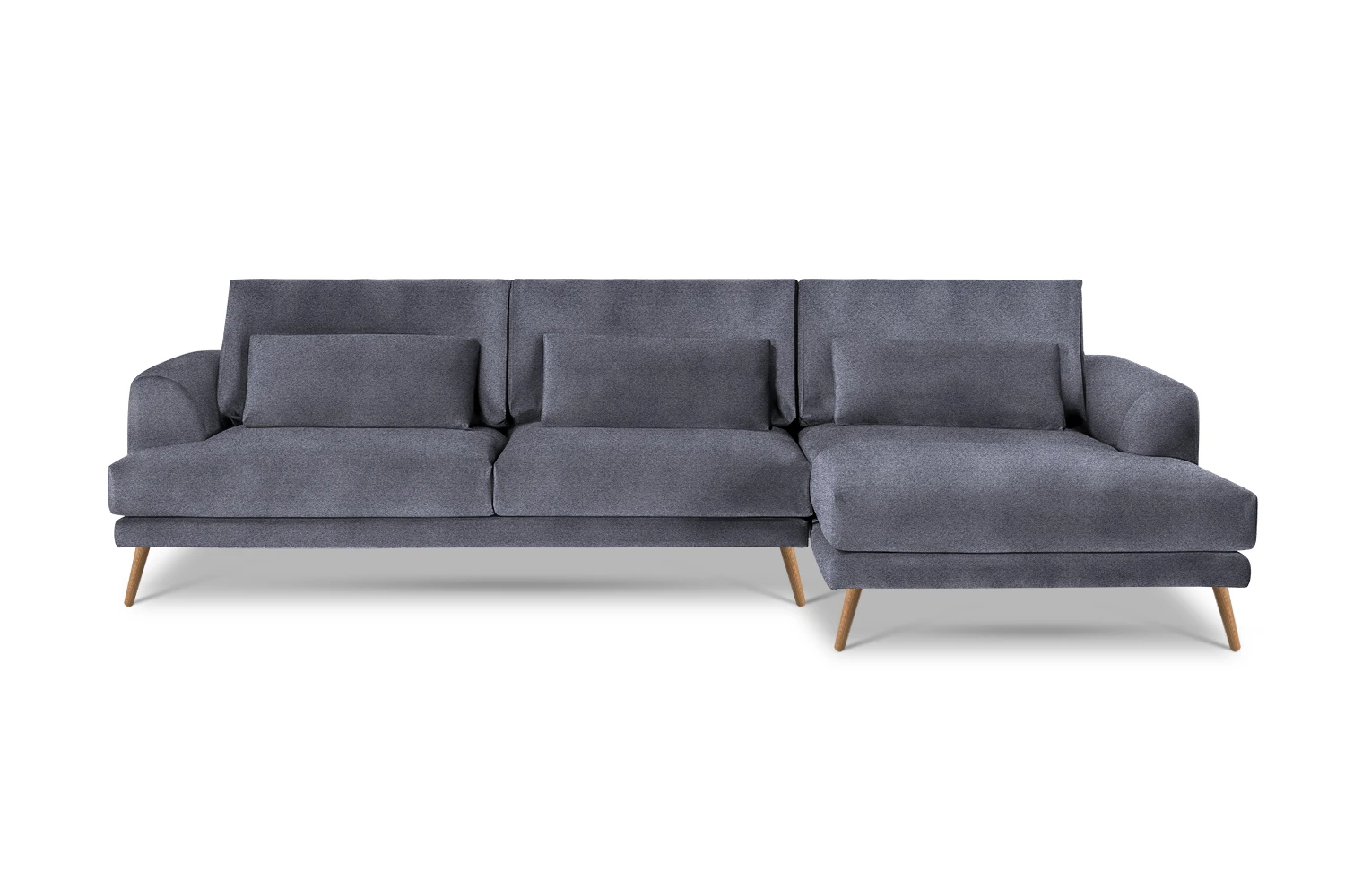 Kampinė sofa Coffee 281/160x104cm - Image 4