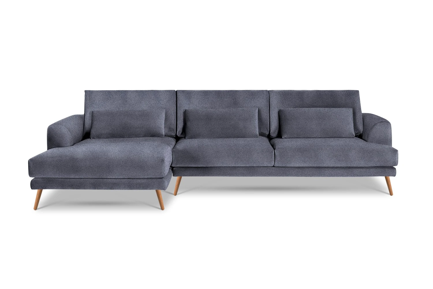 Kampinė sofa Coffee 281/160x104cm - Image 34