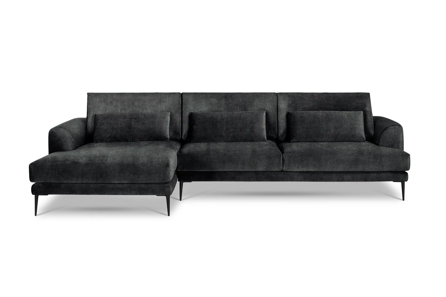 Kampinė sofa Coffee 281/160x104cm - Image 62