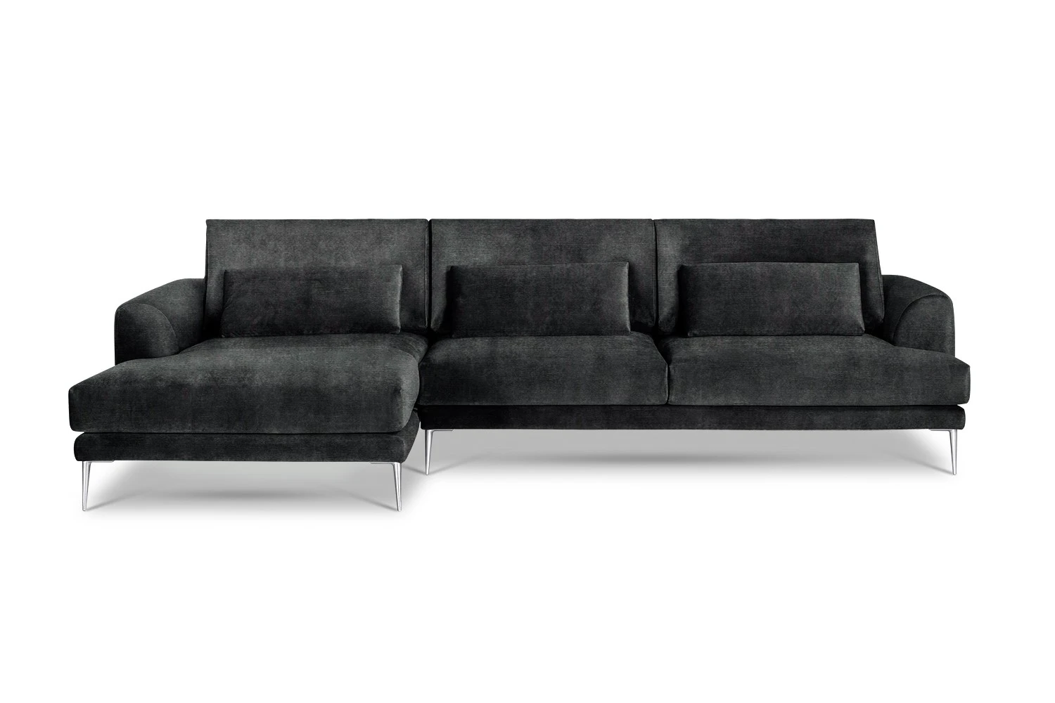 Kampinė sofa Coffee 281/160x104cm - Image 63