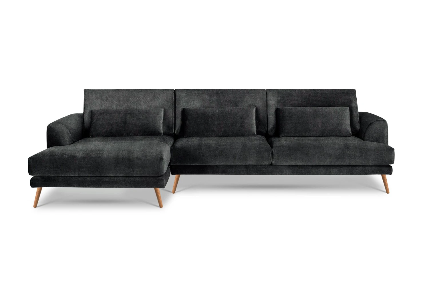 Kampinė sofa Coffee 281/160x104cm - Image 64