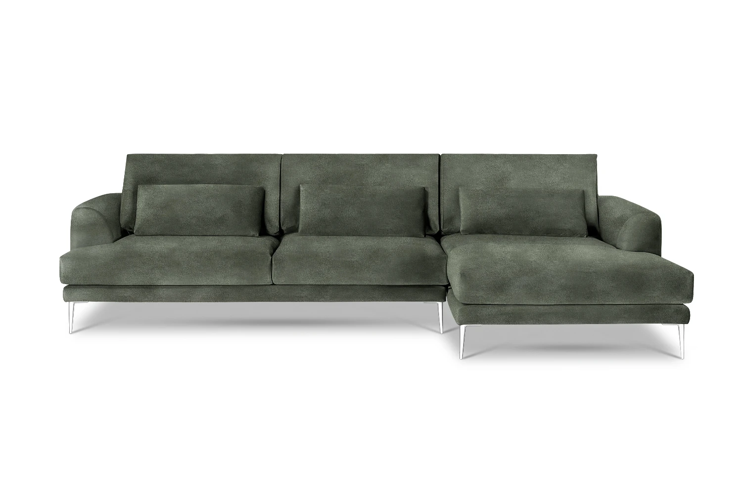 Kampinė sofa Coffee 281/160x104cm - Image 18
