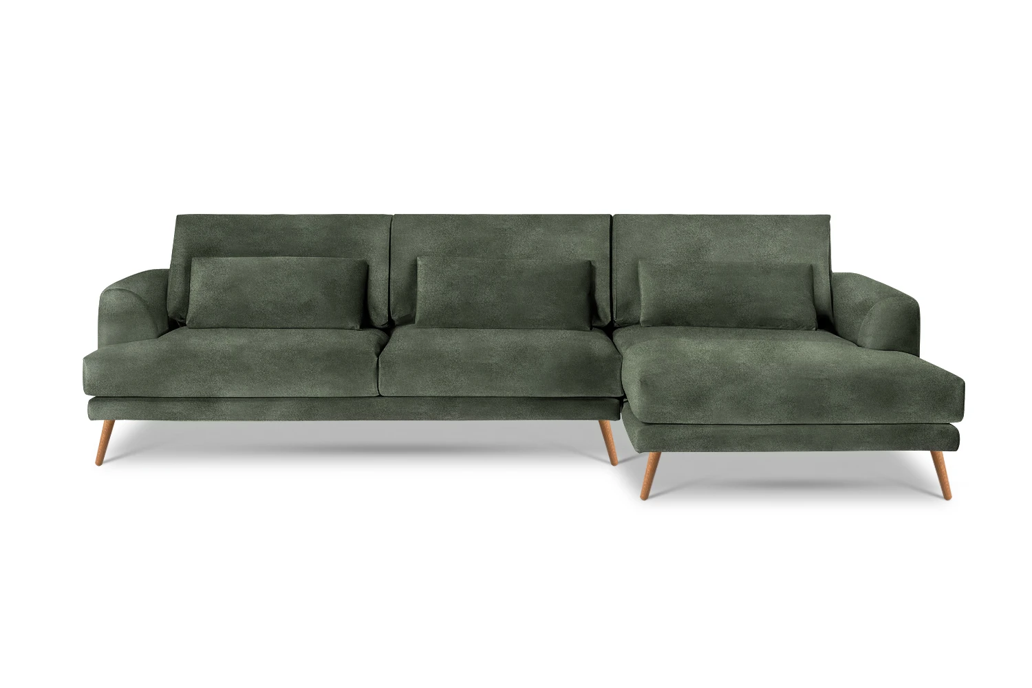 Kampinė sofa Coffee 281/160x104cm - Image 19