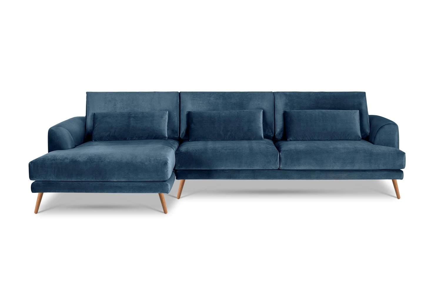 Kampinė sofa Coffee 281/160x104cm - Image 40