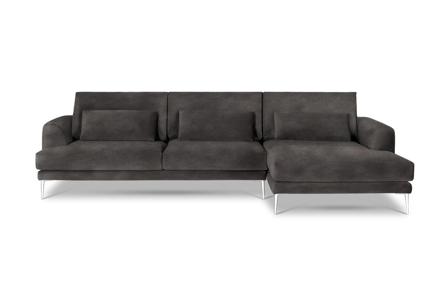 Kampinė sofa Coffee 281/160x104cm - Image 15