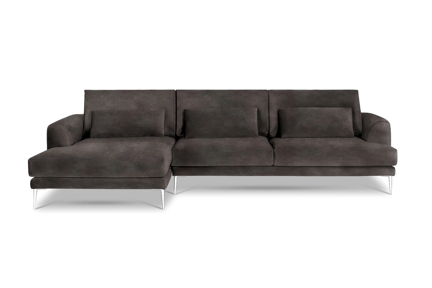 Kampinė sofa Coffee 281/160x104cm - Image 45