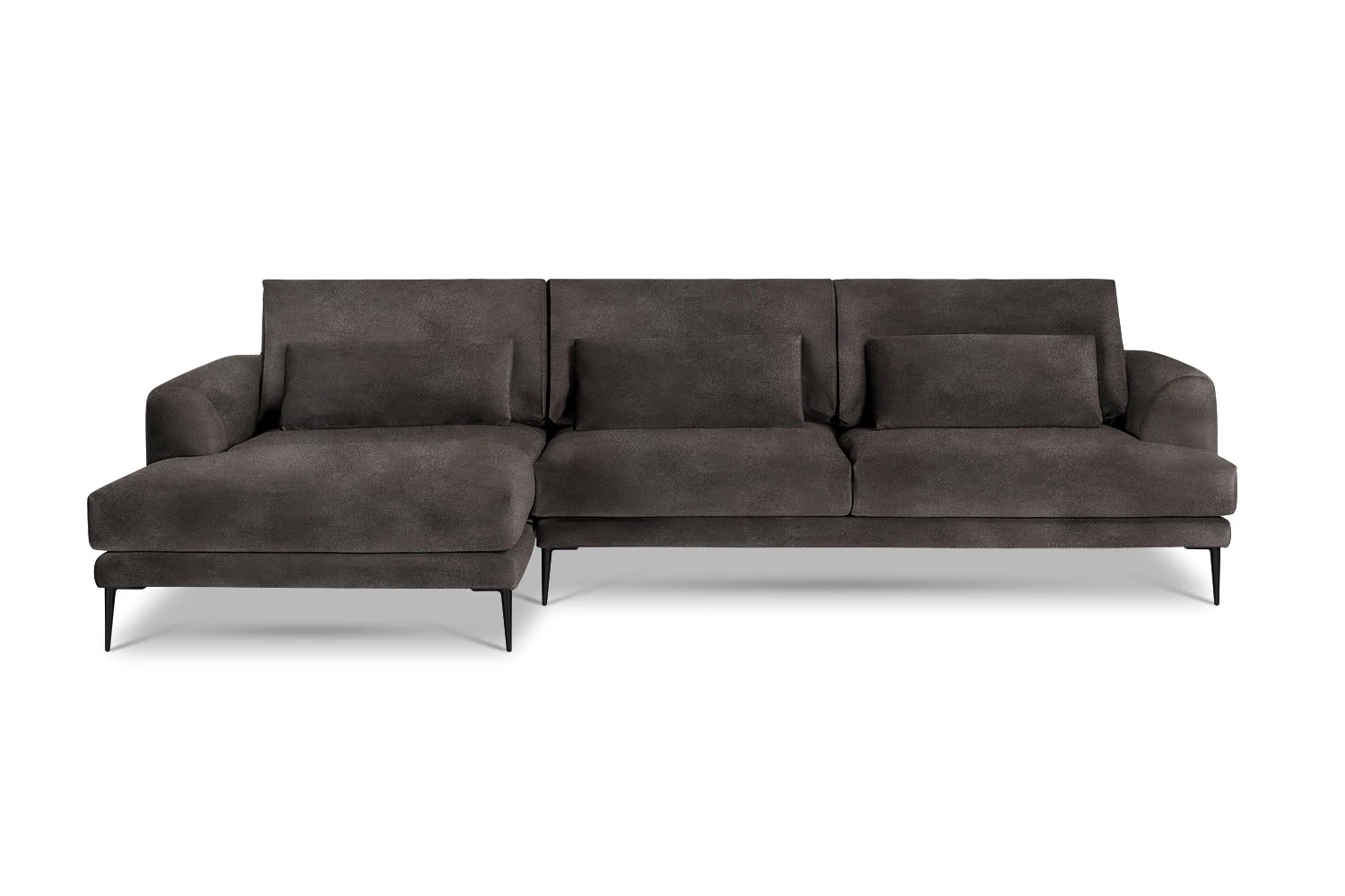 Kampinė sofa Coffee 281/160x104cm - Image 44