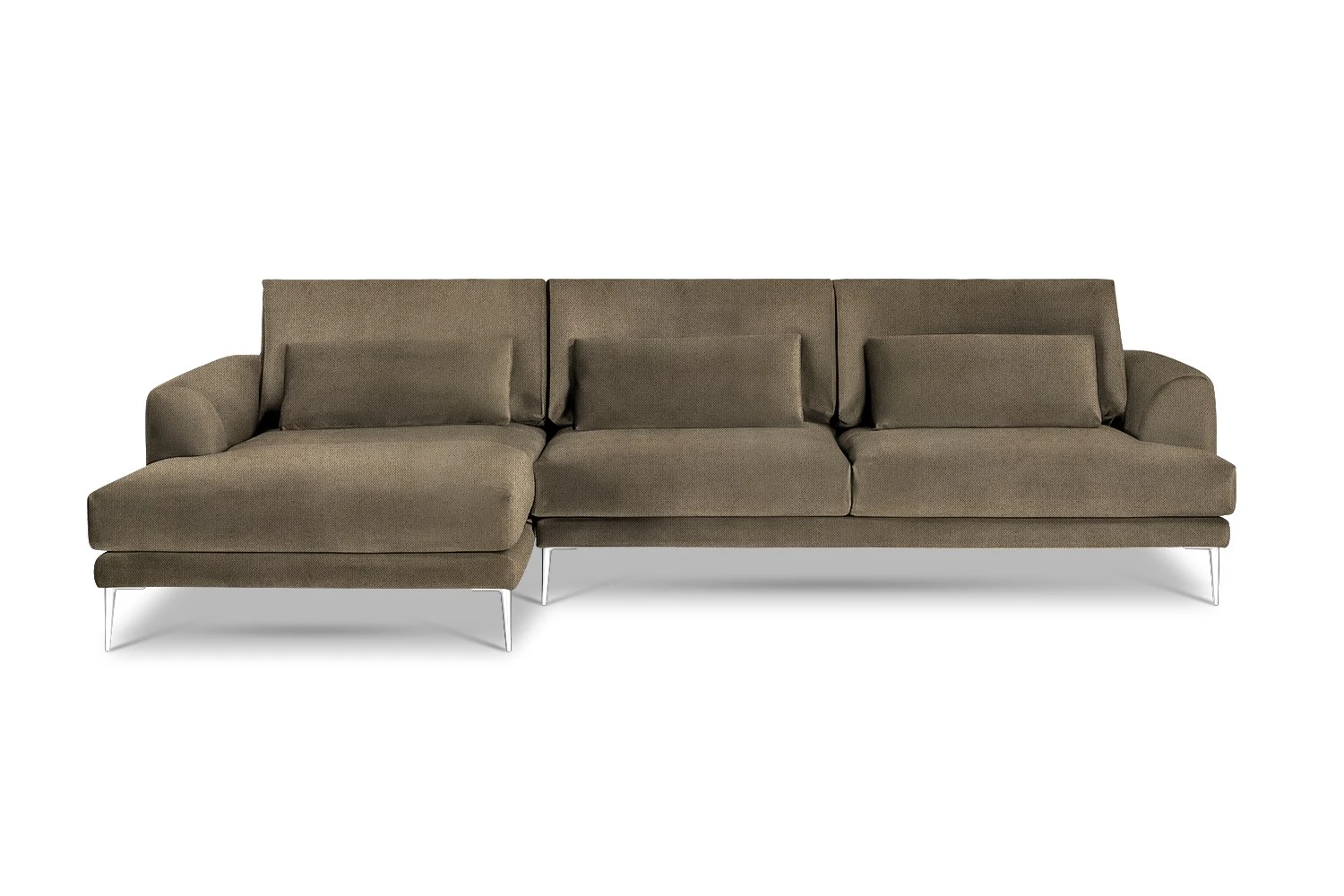 Kampinė sofa Coffee 281/160x104cm - Image 51