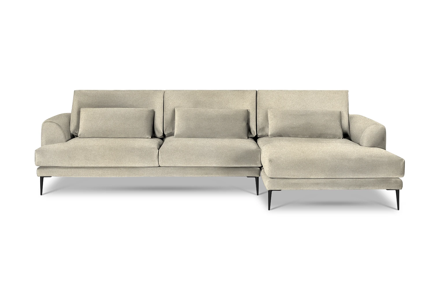 Kampinė sofa Coffee 281/160x104cm - Image 26