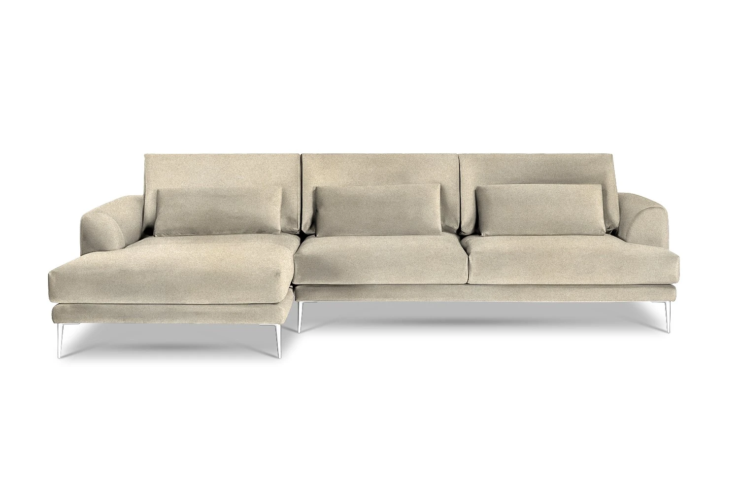 Kampinė sofa Coffee 281/160x104cm - Image 57