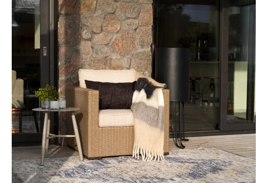 Alternative view of Vilnos pledas Honung 130x170 cm beige