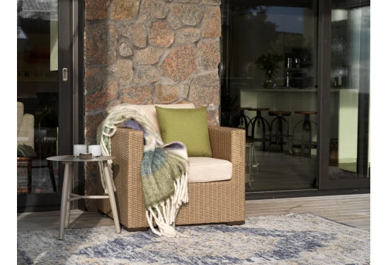 Alternative view of Vilnos pledas Honung 130x170 cm žalsvas