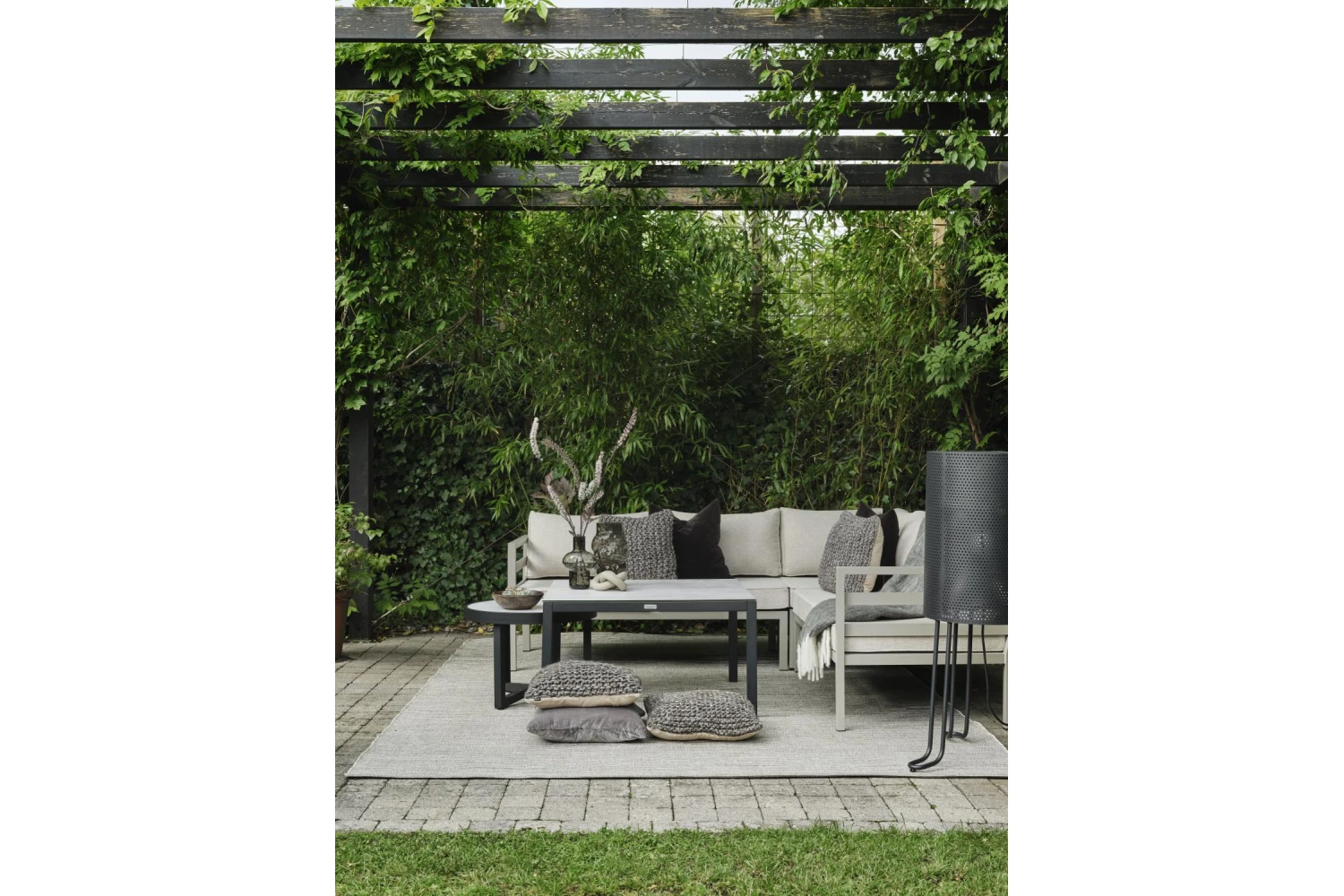 Lauko kilimas Averio pilkas 160x230cm - Image 2