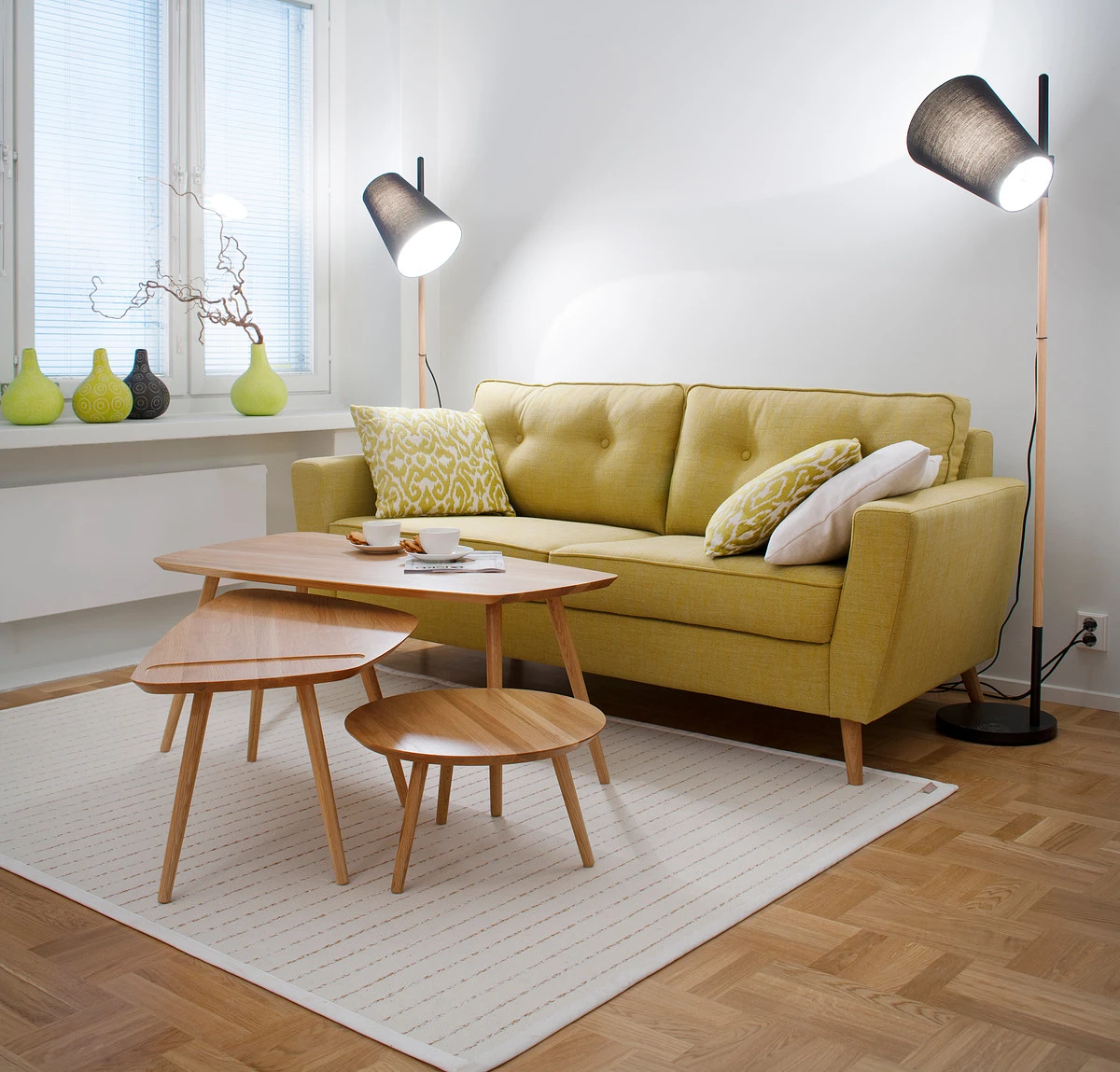 Kavos staliukas Diva 50x50x25cm apvalus - Image 3