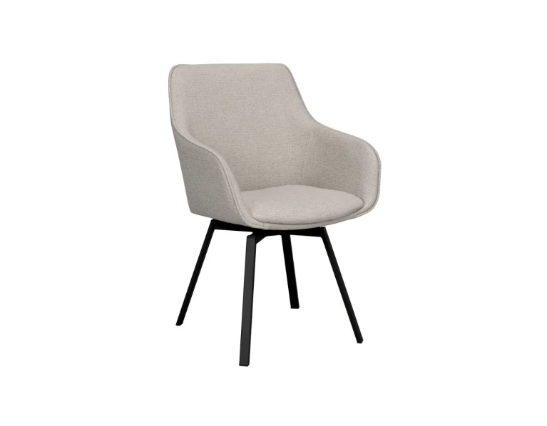 kėdė alison beige/black