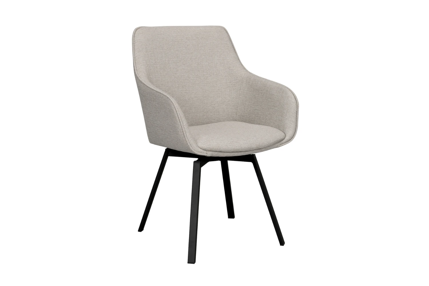 kėdė alison beige/black