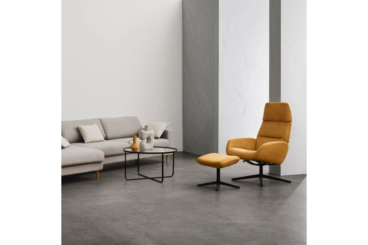 Fotelis Ergo Plus su pufu - Image 3