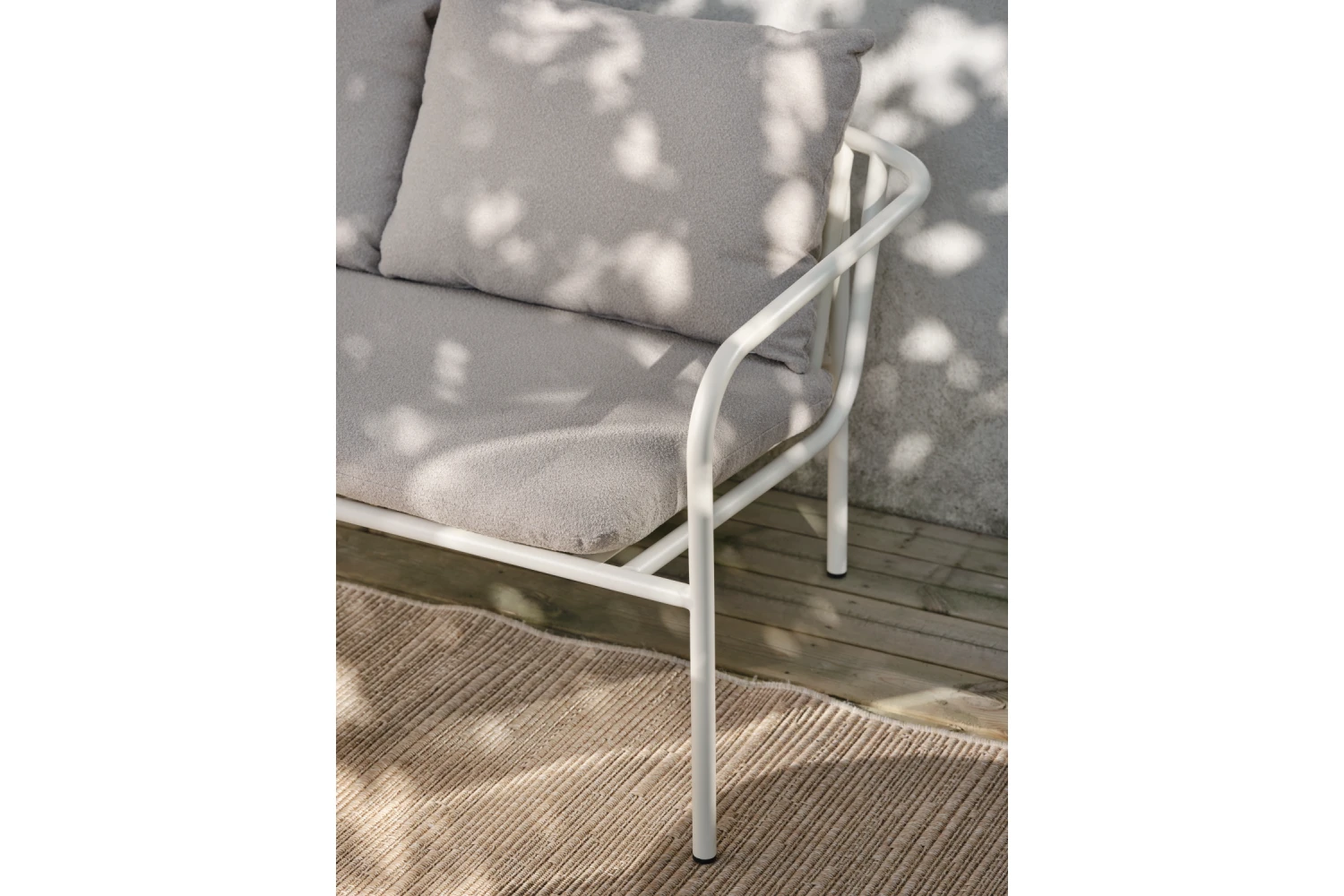 Lauko fotelis Bendt Pearl white - Image 7