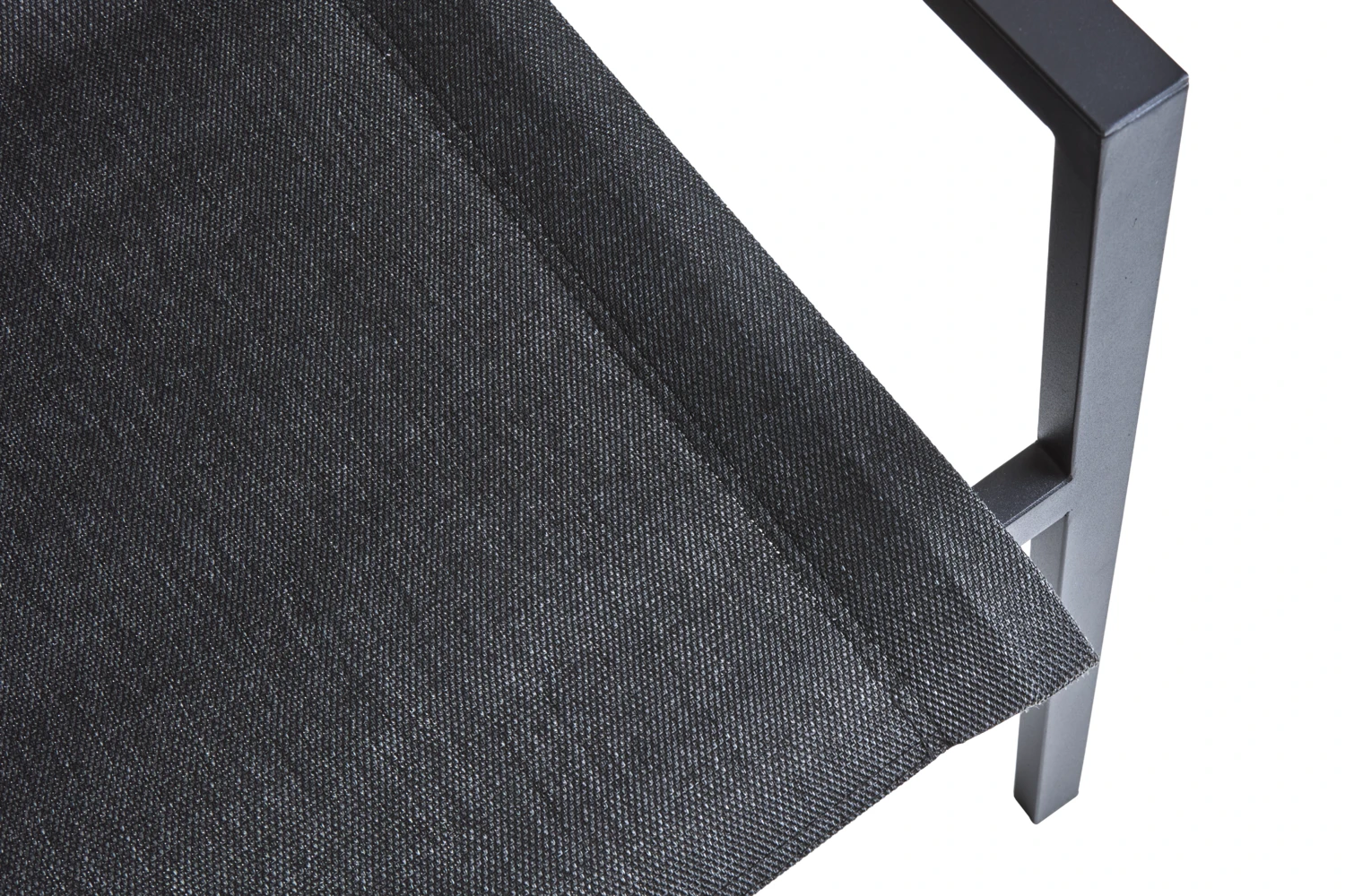 Lauko kėdė Comfy su porankiais juoda - Image 3
