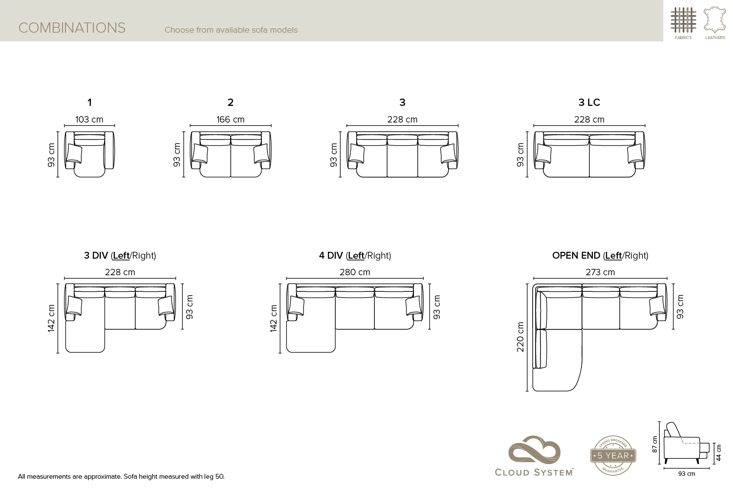 Sofa Aurora Open end - Image 3