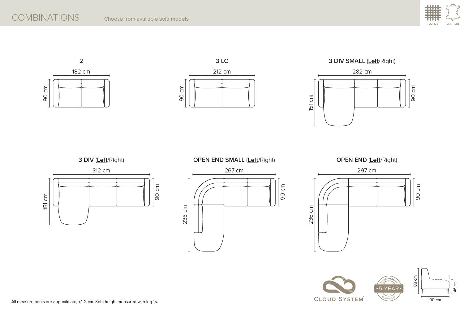 Sofa Solace open end - Image 3