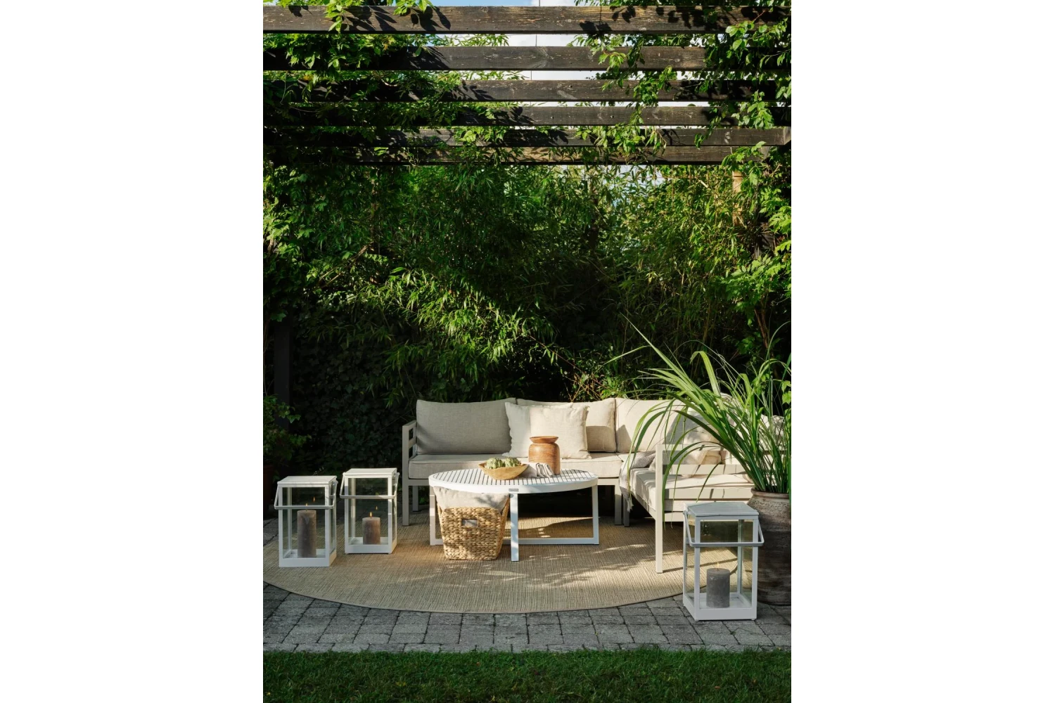 Lauko sofa Weldon chaki/sand 226x226cm - Image 5