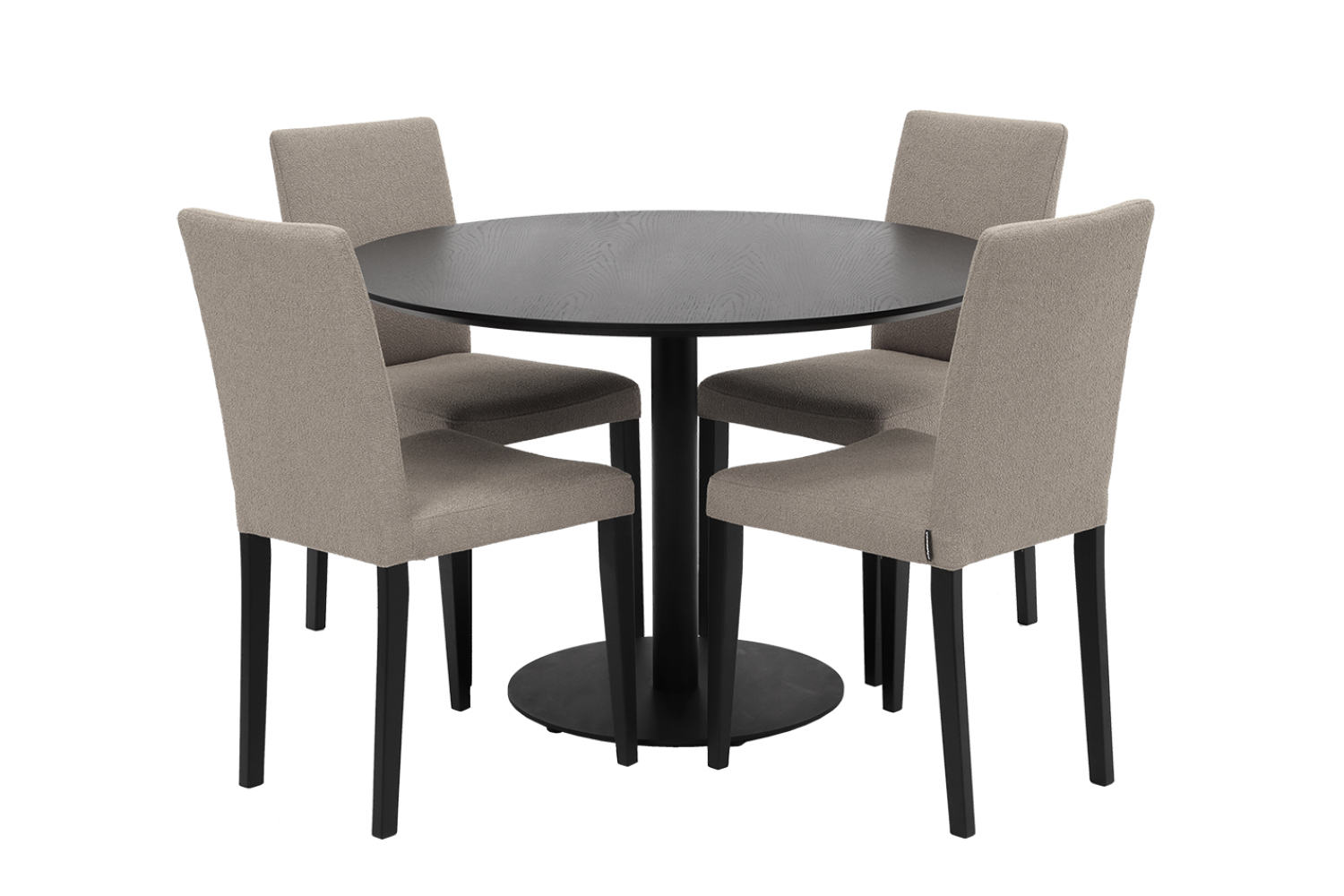 Valgomojo stalas Mood 110cm dūminis ąžuolas - Image 3