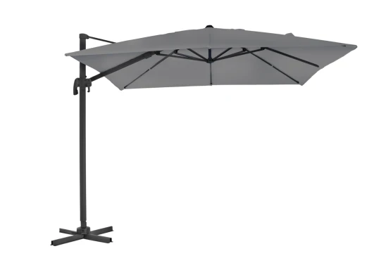 Saulės skėtis Linz 3x3m antracito