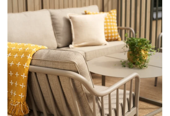 Alternative view of Fotelis Coleville chaki/beige