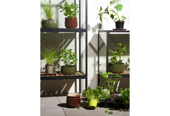 Alternative view of Šiltnamis terasai Grower greens 81x41x82cm juodas