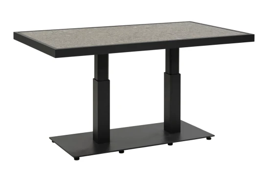 Alternative view of Reguliuojamo aukščio stalas Scale 140x85cm juodas