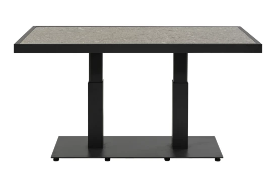 Reguliuojamo aukščio stalas Scale 140x85cm juodas