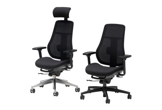 Alternative view of Step+ 28/38 biuro kėdė juodo tinklelio audiniu