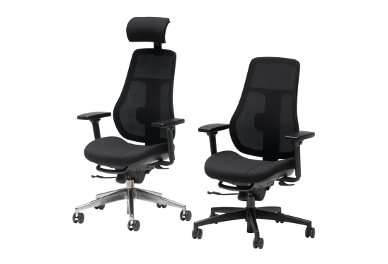 Alternative view of Step+ 28/38 biuro kėdė juodo tinklelio audiniu