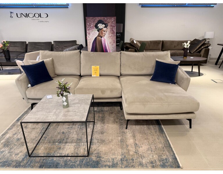 Coral sofa 289x160cm Kauno ekspozicijoje