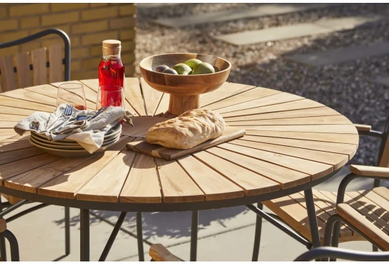 Alternative view of Lauko valgomojo stalas Hard&Ellen 110cm