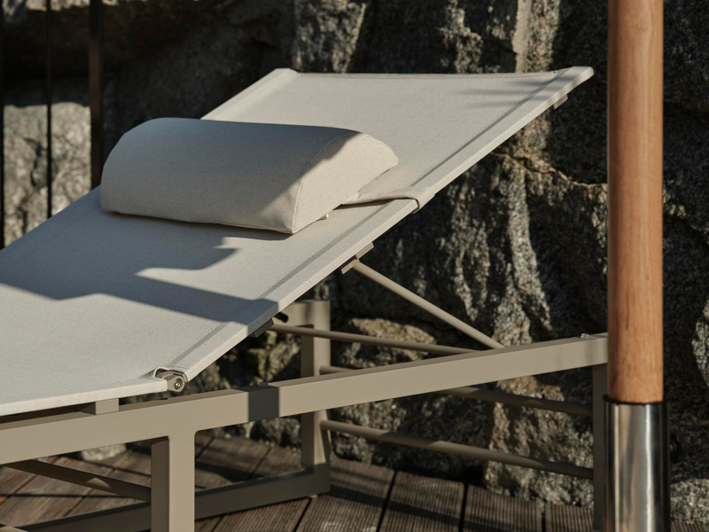 Lauko gultas Vevi khaki/white - Image 3