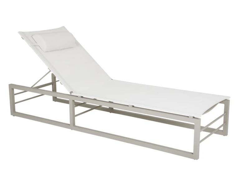 Lauko gultas Vevi khaki/white