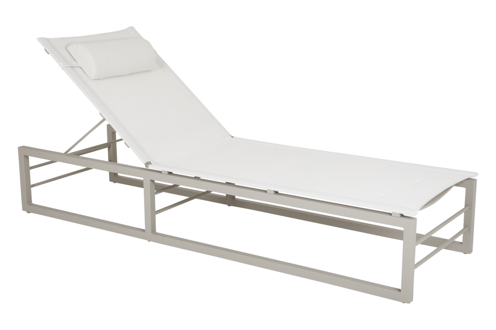 Lauko gultas Vevi khaki/white