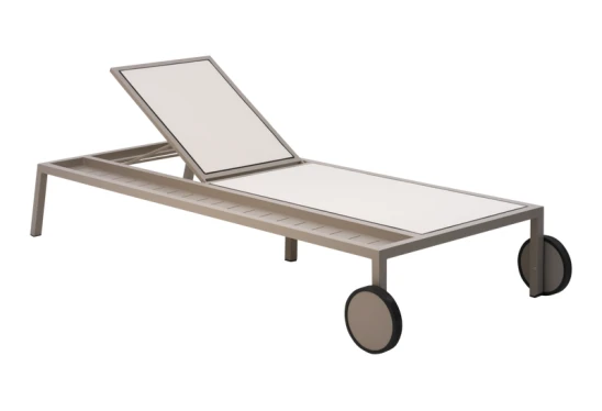 Alternative view of Lauko gultas Samvaro khaki/sand