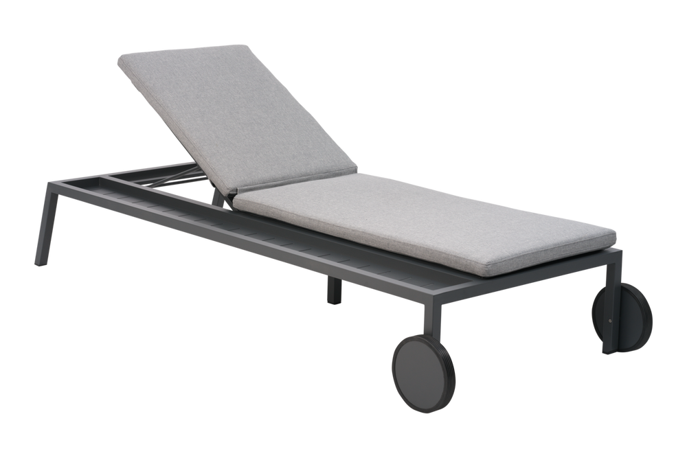 Lauko gultas Samvaro antracitas/grey