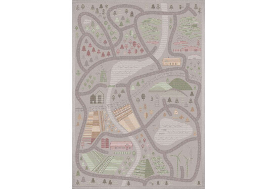 Alternative view of Kilimas Ülejõe beige dvipusis