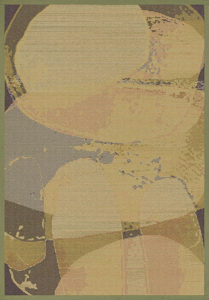 Kilimas Mukri Olive dvipusis - Image 2