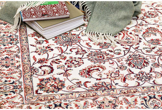 Alternative view of Kilimas Yazmin white viskozė