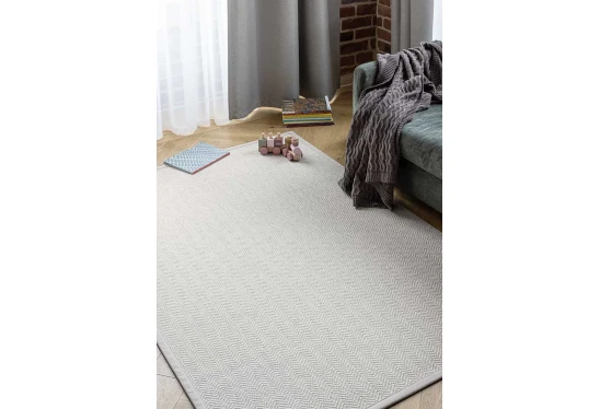 Alternative view of Vilnos kilimas Bergen white