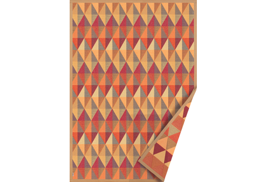 Kilimas norra gold-red