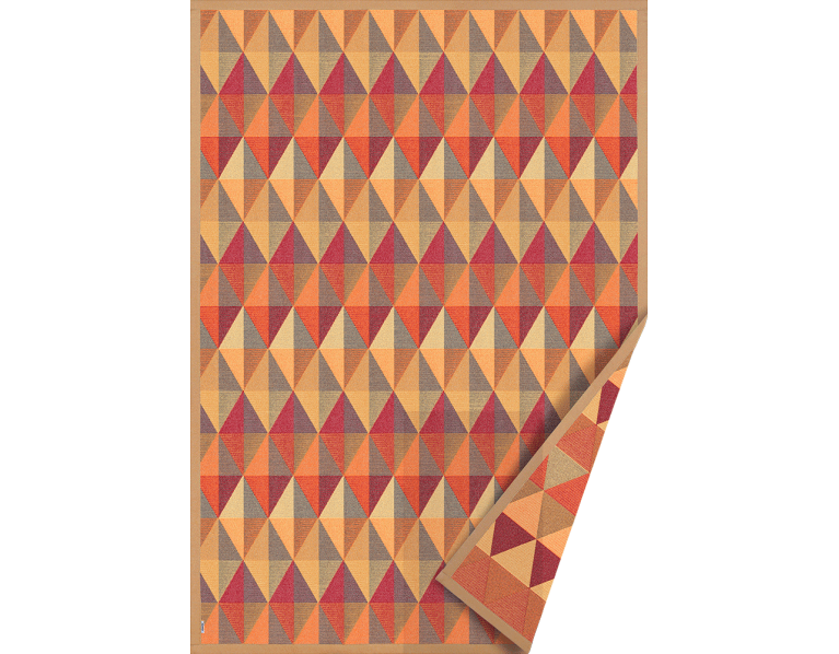 Kilimas norra gold-red