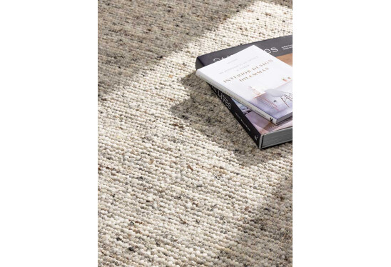 Alternative view of Vilnos kilimas Hygge beige dvipusis