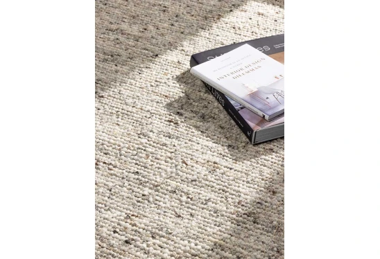 Alternative view of Vilnos kilimas Hygge beige dvipusis