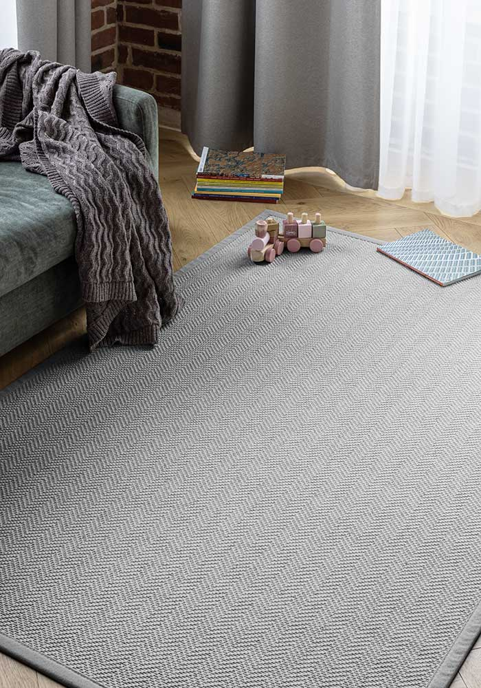 Vilnos kilimas Bergen grey - Image 2